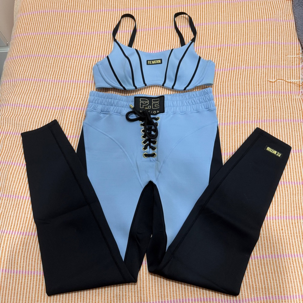 Assorted P.E Nation Bras and Leggings / Shorts Size Small / Medium